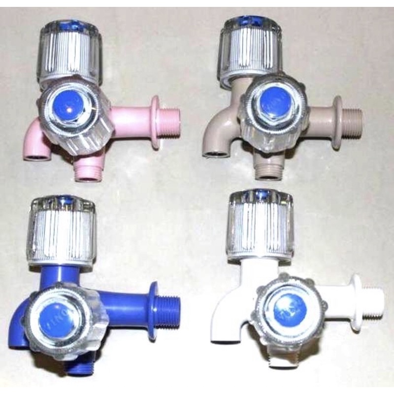 Kran Double / Kran 2 Fungsi / Kran Cabang PVC VINO