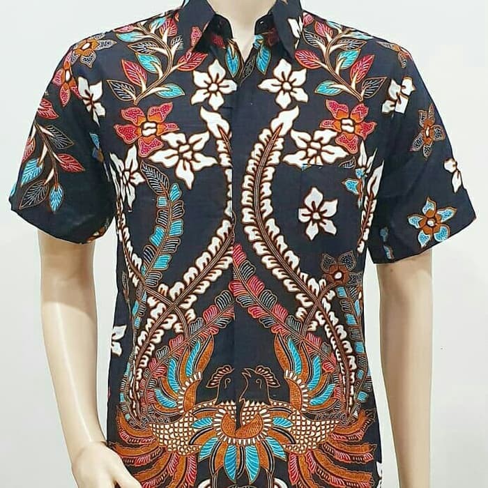 Kemeja Batik Jumbo 4L5L Hem Pria Big Size Atasan Baju Batik Pria NGT