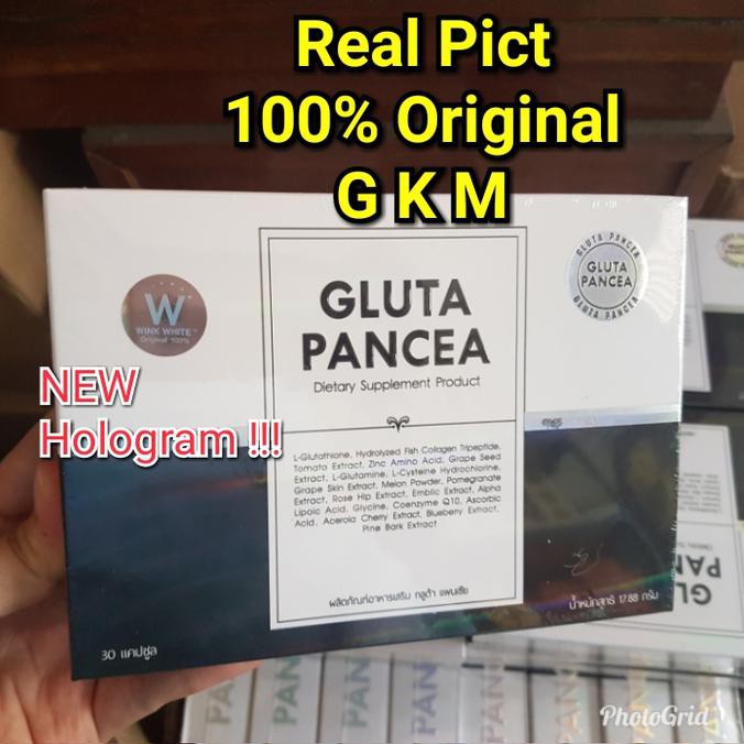 Disk0N Gluta Pancea By Wink White 1000% Original New Panacea  Berkualitass