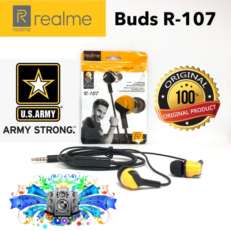 GROSIR HANDFREE REALME BUDS R107