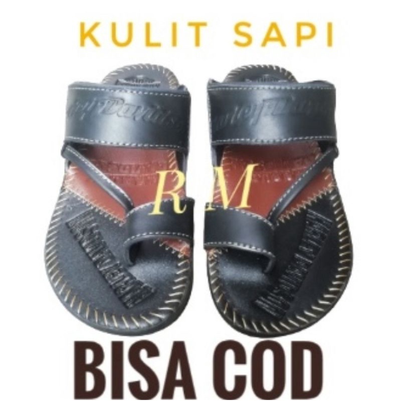 sandal pria /sandal kulit pria /sandal herly davidson / sandal jepit /sandal slip on /sandal murah