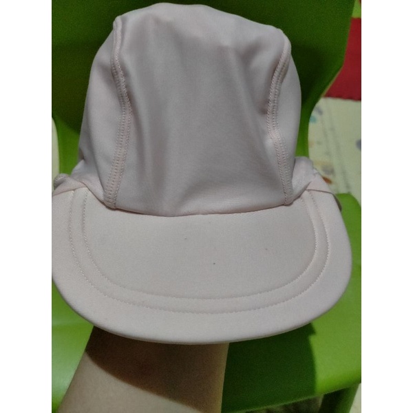 New H&M Baby Swim Cap Soft Pink New Sun Hat With UPF 50 Bukan Preloved Topi H&M Kids Bukan Preloved 