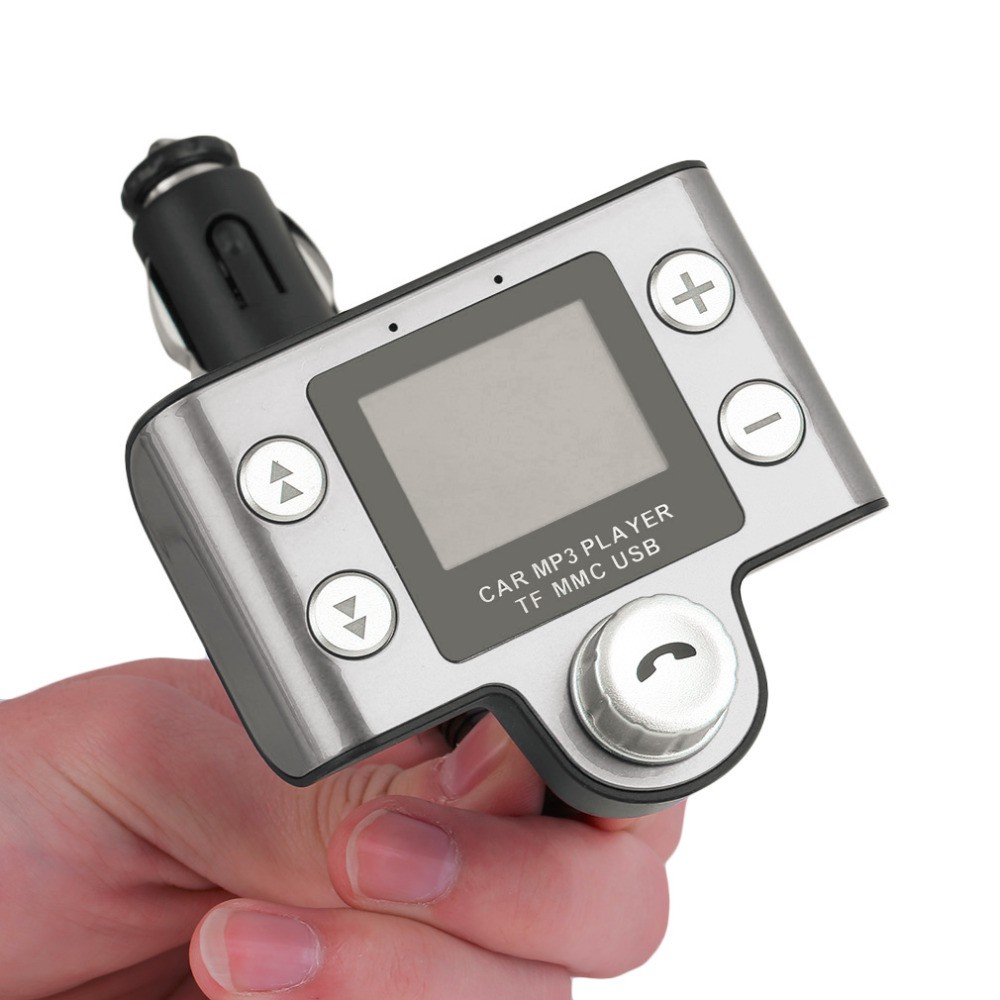 SO-650C 1.4 Inch LCD Display Car Kit FM Transmitter Compact Size Vehicle Music &amp; Talking MP3 Player