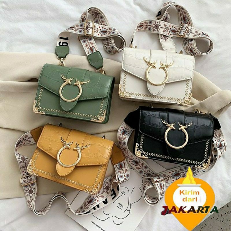 (2PC BISA IKG)GTBI99883139 New Arrival  !!!  Tas Selempang  Tas Wanita Import  Premium Terbaru