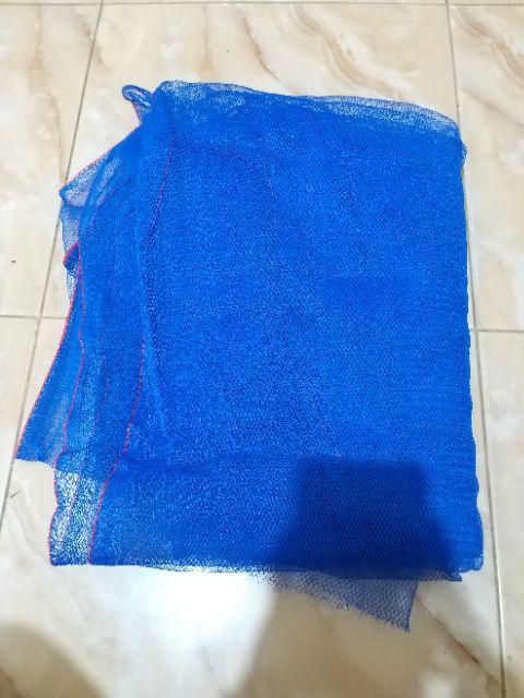 Jaring Pengaman Kontruksi Gedung Jaring Proyek Waring Biru Polynet Biru