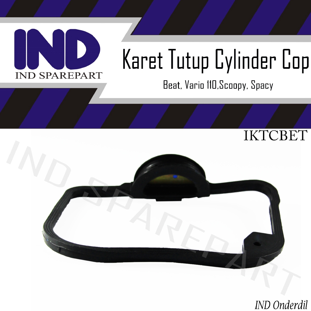 Gasket/Seal Head Cover/Karet Tutup Cylinder Cop Honda Beat/Scoopy/Spacy/Vario 110 ESP