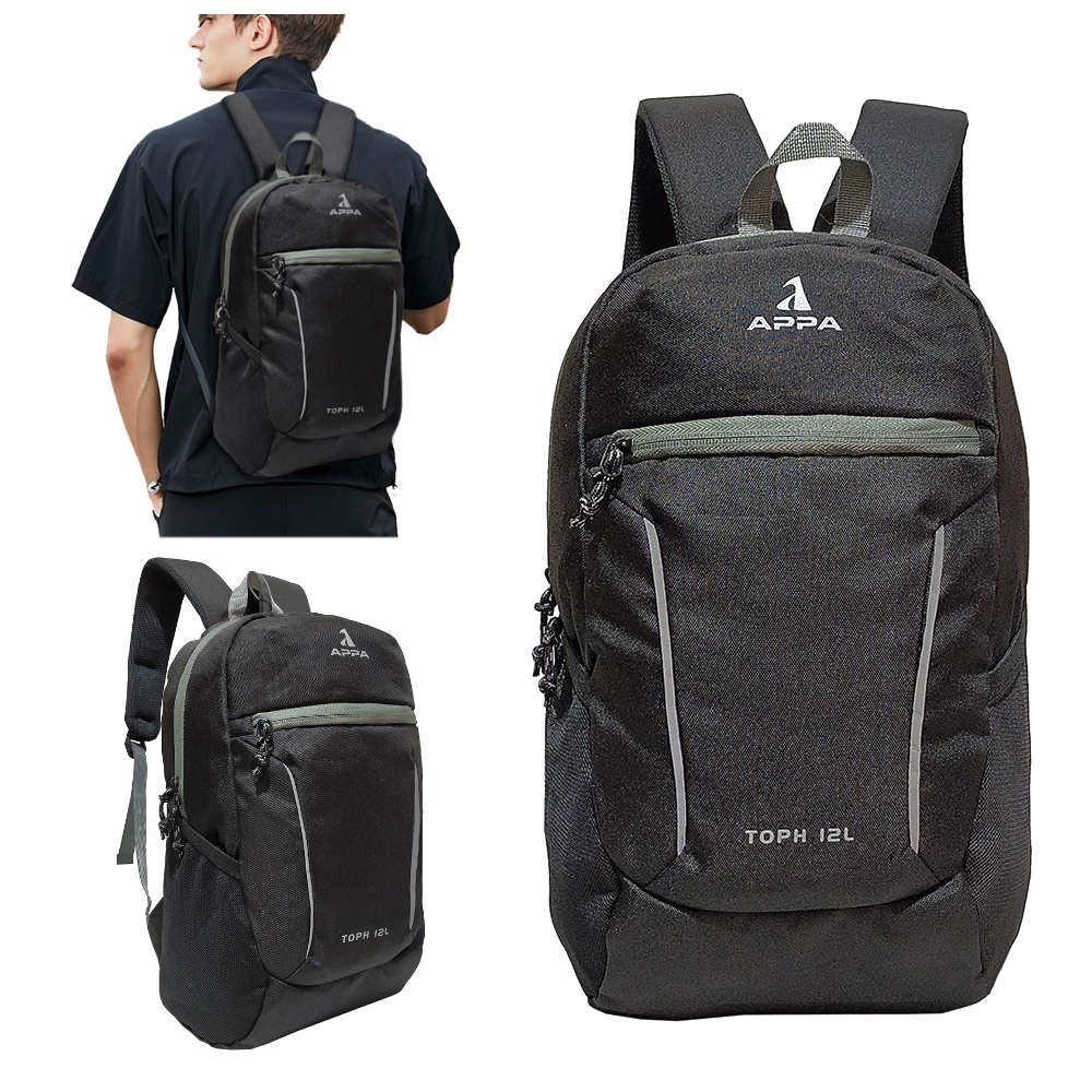 Tas Ransel 12L Pria/Wanita Backpack Outdoor Olahraga Original TOPH Terbaru