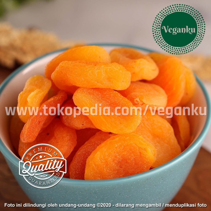 

Buah Kering - Veganku - Dried Apricot 1Kg Buah Aprikot Kering Utuh Natural Import Us