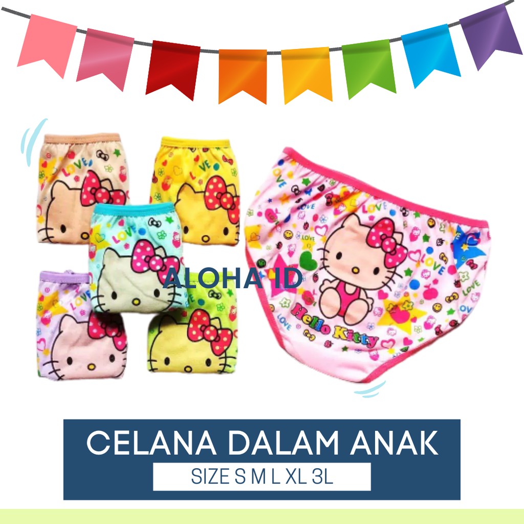 CD | Celana Dalam Anak Wanita Celana Dalam Anak Murah CD Lokal CD Essen CD Karakter