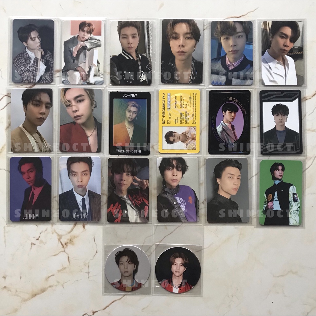 [OPEN FOR SALE chat aja ya kalau mau nego] PC Photocard Johnny NCT 127 2020 Chain Awaken Neozone N v