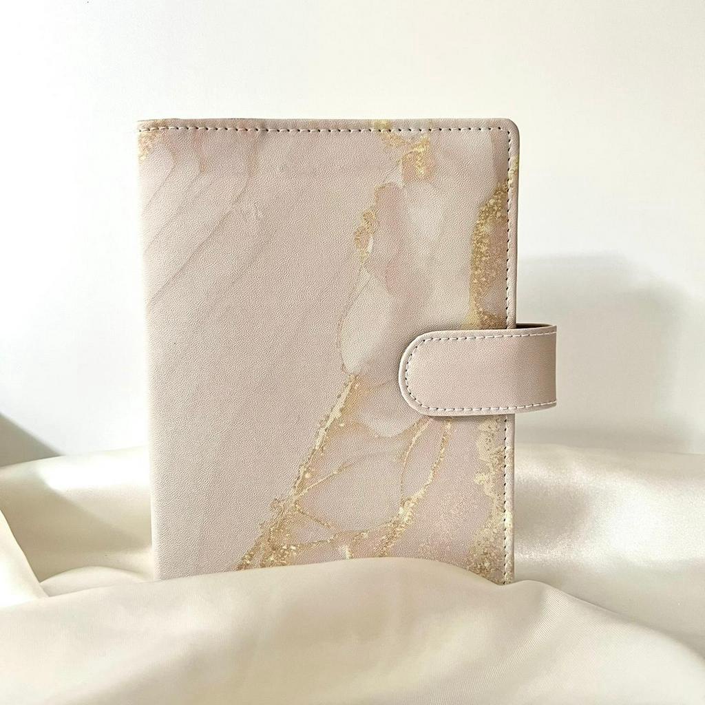 

Binder Nabung Marble A6 Free Pulpen Nama Paket Kombo Warna Polos Special A6 6 Ring