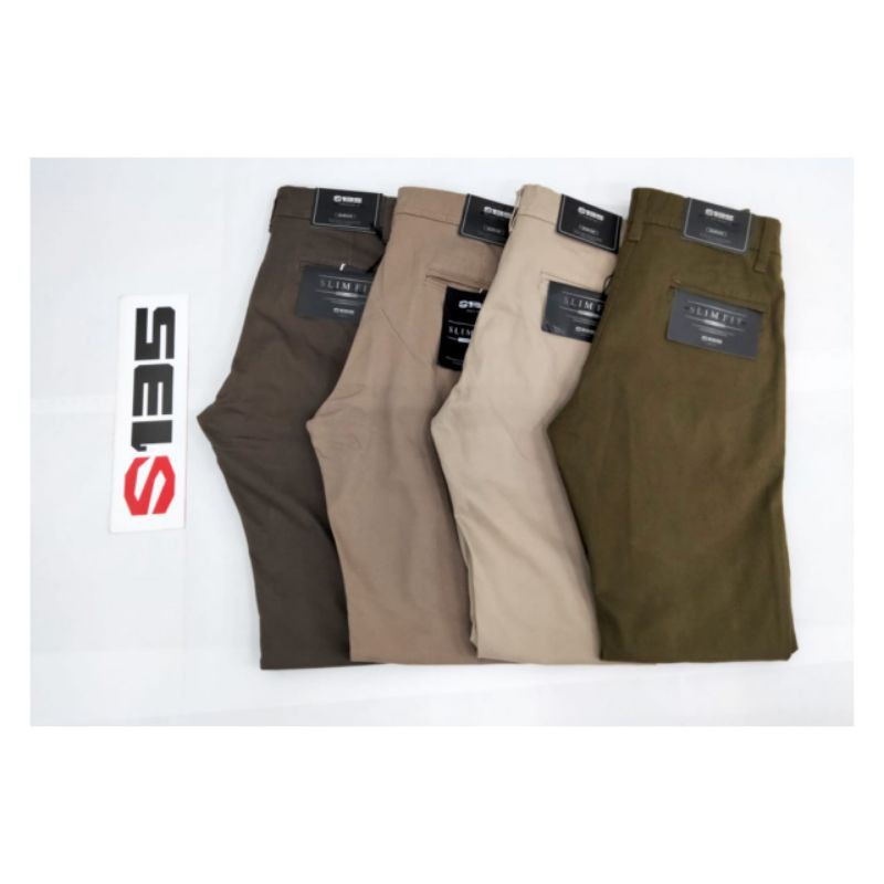 S135 Celana Chinos Pria Original Slim Fit / Ramayana Jatinegara