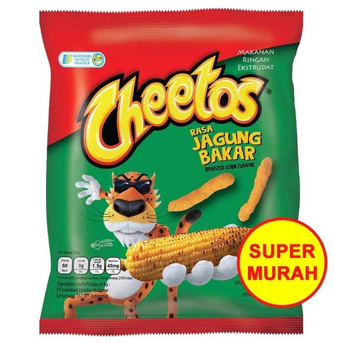 

Cheetos Snack Rasa Jagung Bakar (Roast Corn) 15 Gram | 15gr