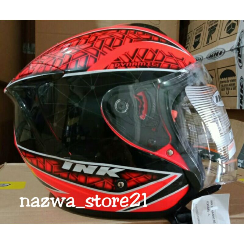 HELM INK DYNAMIC #2 RED FLUO