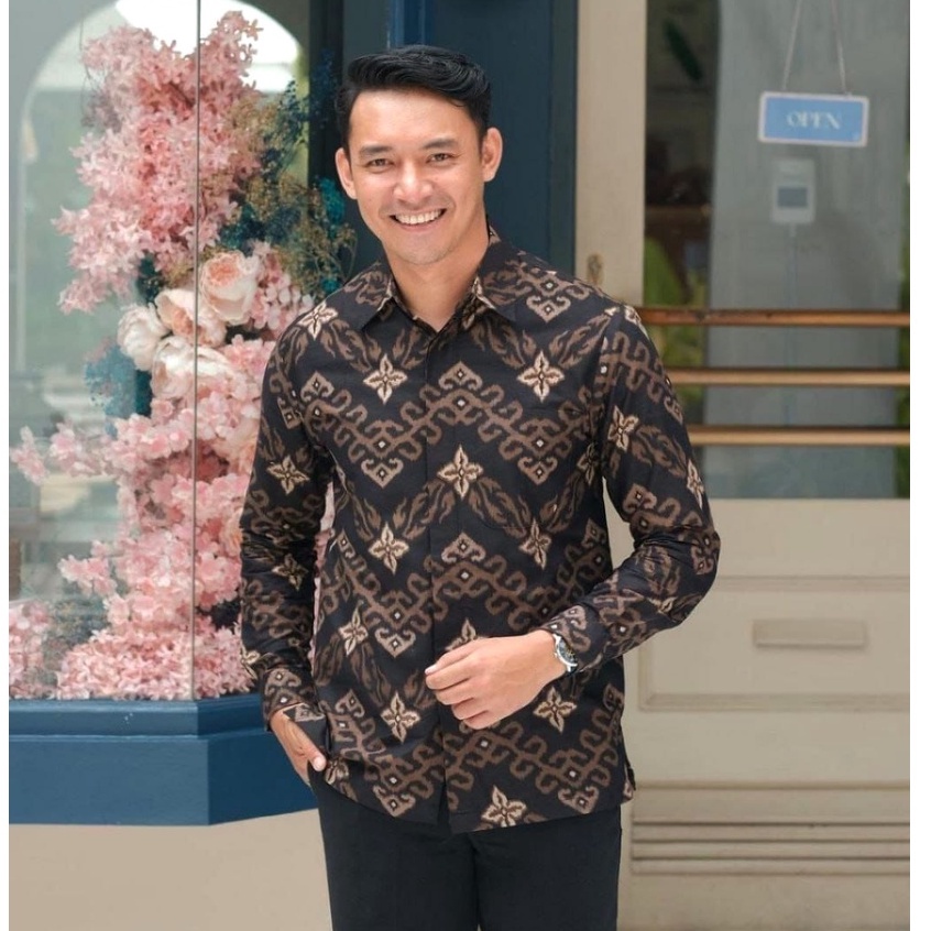 PROMO.. TERLARIS / Batik pria / batik pria dewasa / baju kemeja batik pria lengan panjang original bimasakti / baju kemeja lengan panjang pria batik / baju pria /kemeja pria / baju batik pria dewasa / kemeja pria lengan panjang / batik cowok / kemeja bati