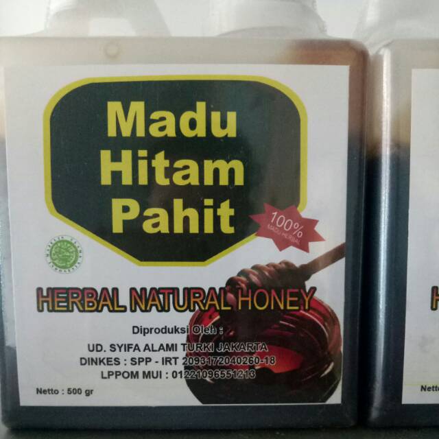 

Madu hitam pahit