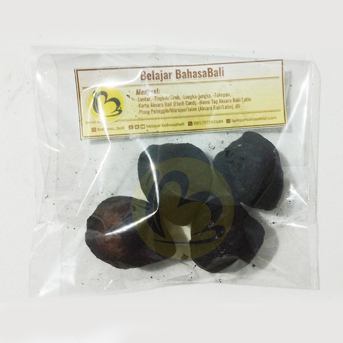 

Tingkih/Tireh/Kemiri Bakar ukuran kecil