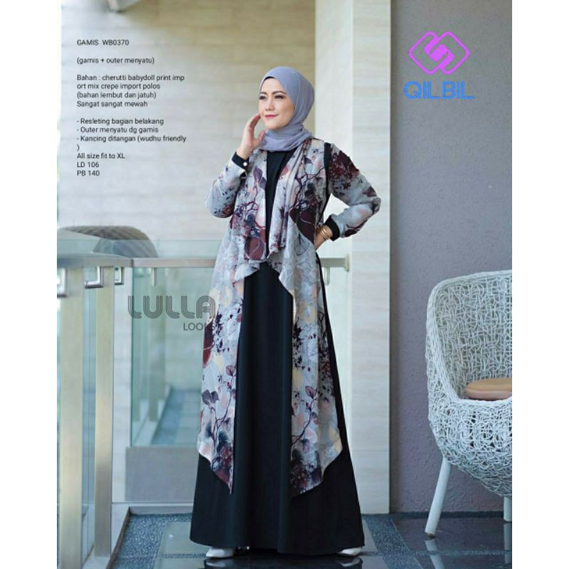 (31MR) gamis wb0370 qilbil original lula looks