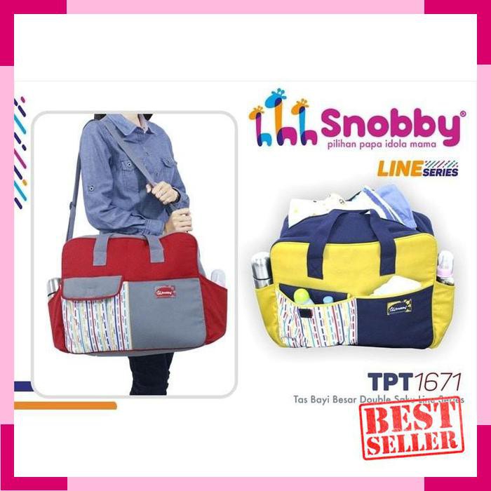 baju bayi Tas Bayi Besar Line Series Snobby TPT 1671 / Tas Perlengkapan Bayi fast respon