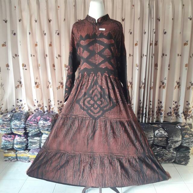 Gamis twill ori size XL abstrak