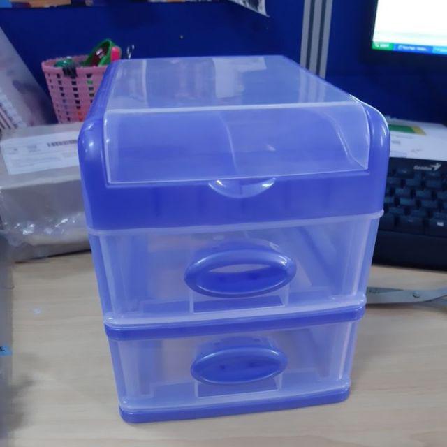 Shinpo Mini Container / Mini  Container / Laci Mini 2 Susun / Laci Plastik Serbaguna