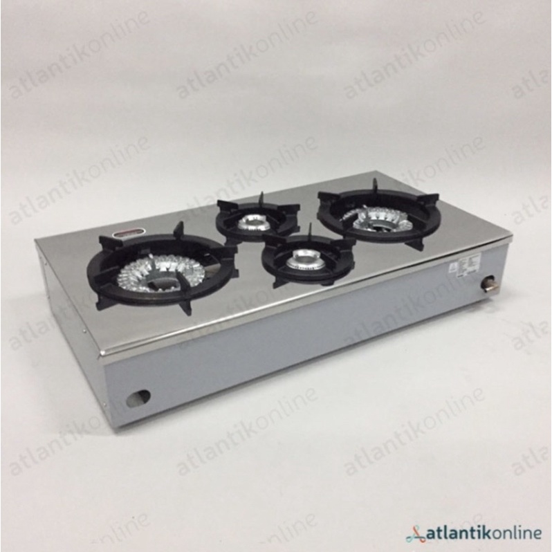 Kompor gas komersil low pressure 4 tungku RINNAI RI-4RSP RI4RSP RI4RSPN BDG]