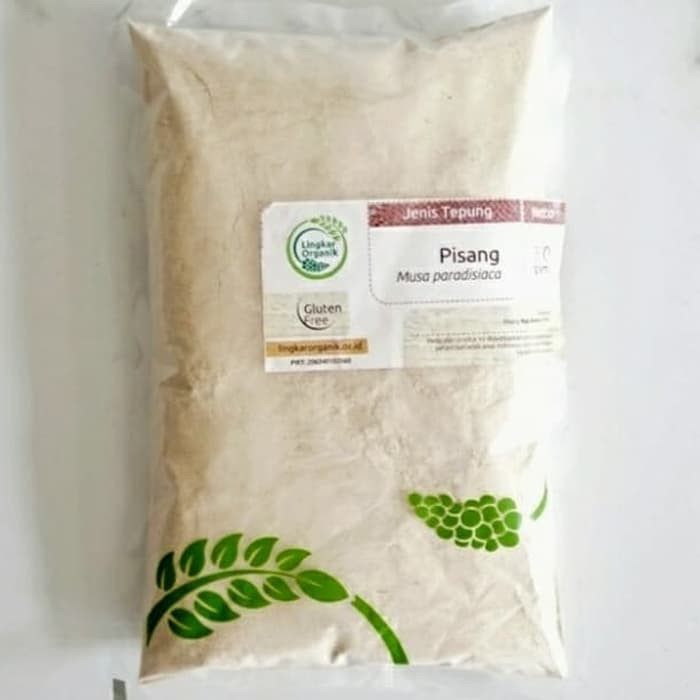 

Lingkar Organik Tepung Pisang 500 Gram | Organic Flour 500Gram