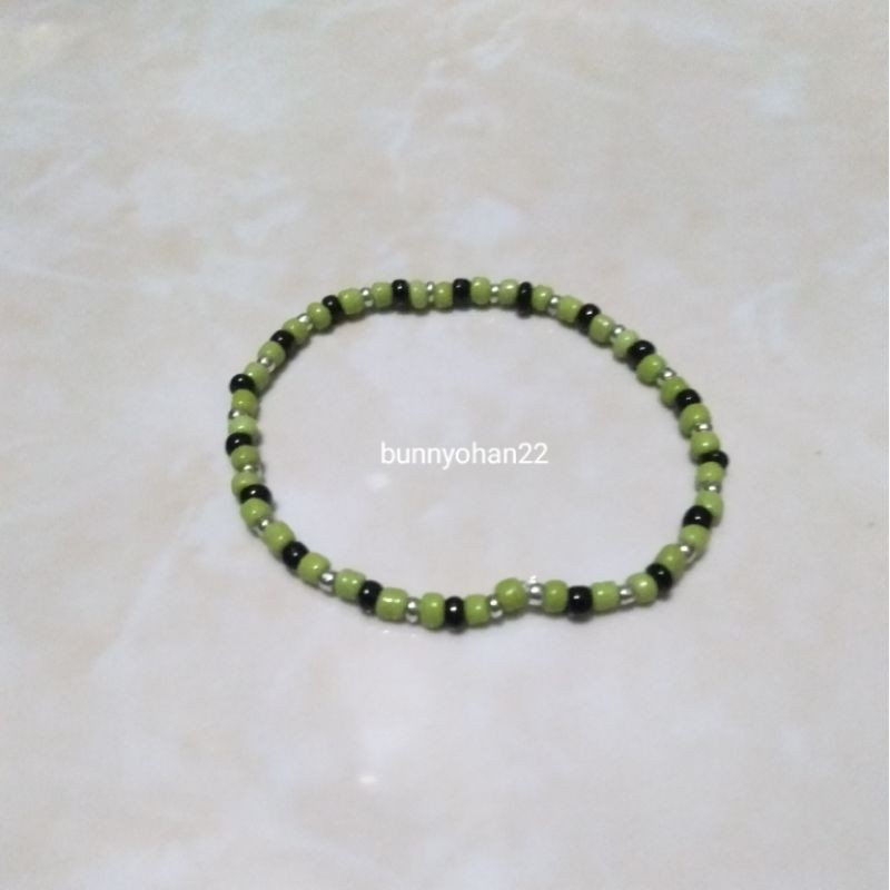Ateez San bracelet green