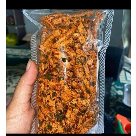

basreng pedas daun jeruk kemasan 250 gram