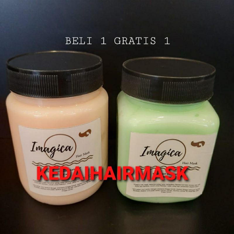 BELI 1 GRATIS 1 IMAGICA HAIRMASK 200ML TAMBAH 35 RIBU DAPAT 3.