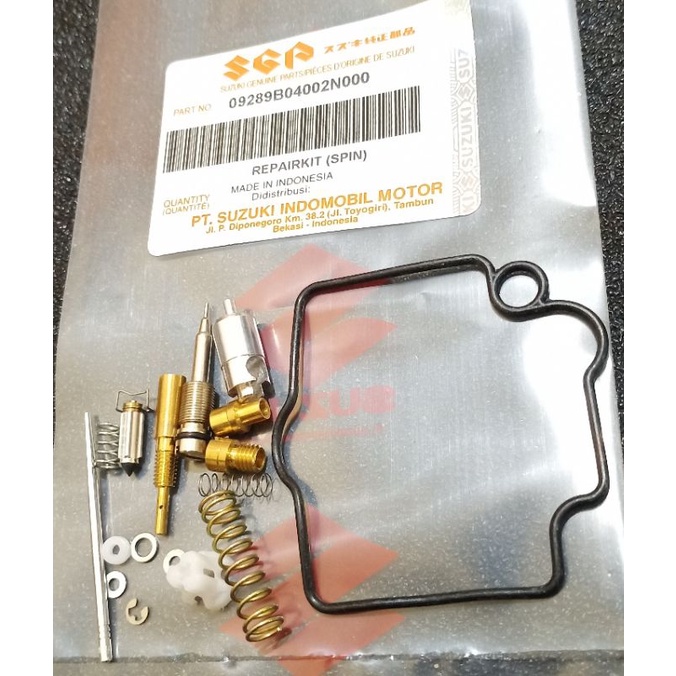 repair kit karburator komplit Suzuki motor spin skywave skydrive