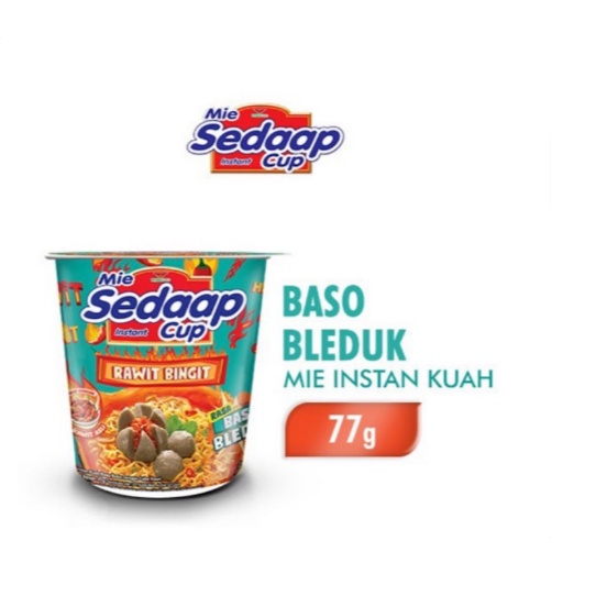 MIE SEDAAP CUP RASA BASO BLEDUK