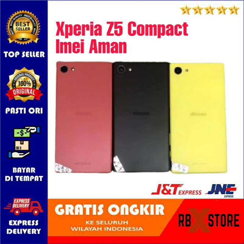 Sony Z5 compact/mini mulus imei terdaftar