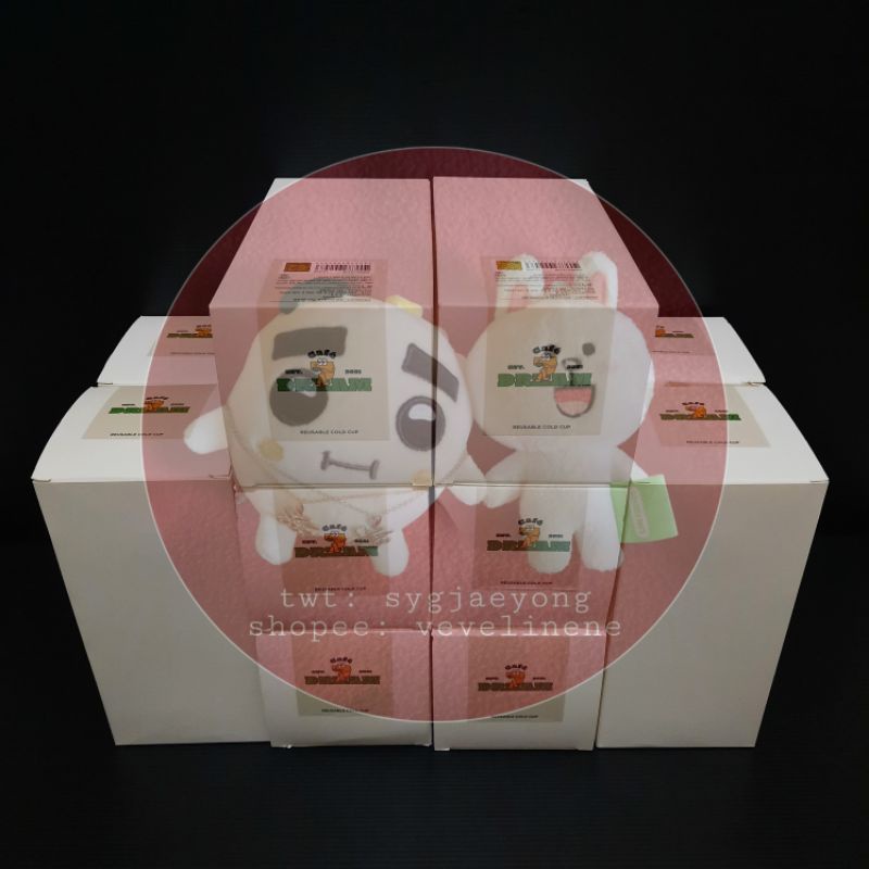 NCT DREAM  <CAFE 7 DREAM>  REUSABLE TUMBLER  (READY: HAECHAN, JAEMIN)