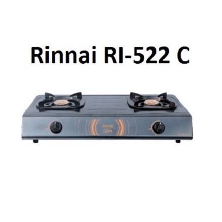 Kompor Gas Rinnai Ri 522C / Ri 522 C / Ri-522C ( 2 Tungku )