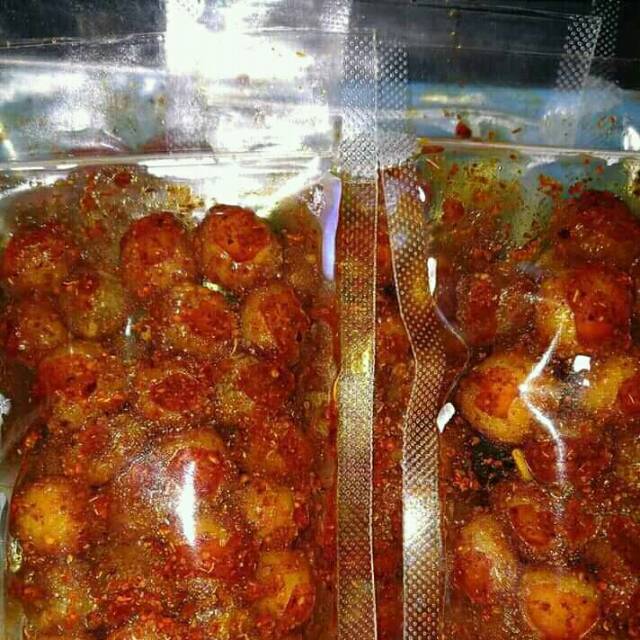 

Jajanan pedas cimol bojot