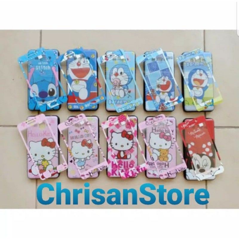 (COD) Case/Softcase Karakter Lucu Imut untuk Hp Realme 5, Realme 5i dan Realme 5S + Free Tempered Gl