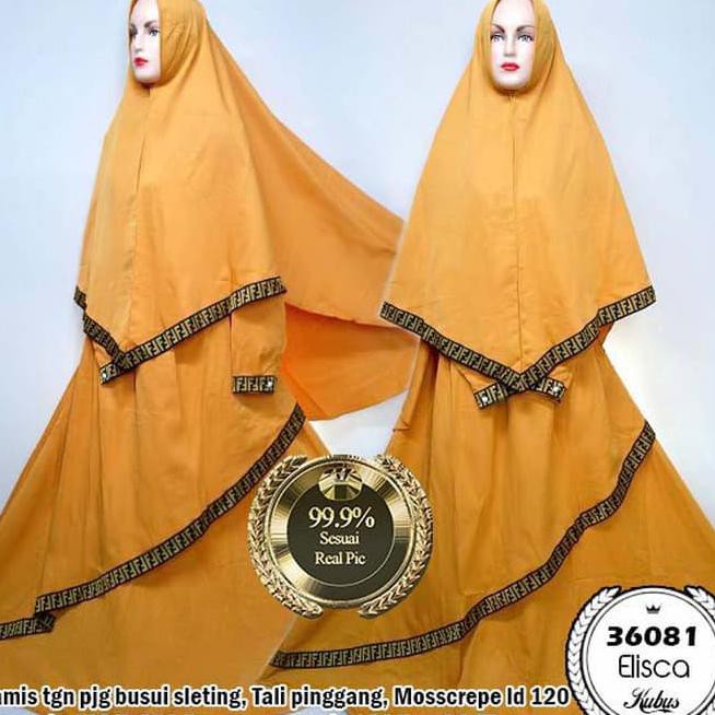 Z7Pa Baju Gamis Wanita Terbaru Elisca Busui Jumbo New Be54