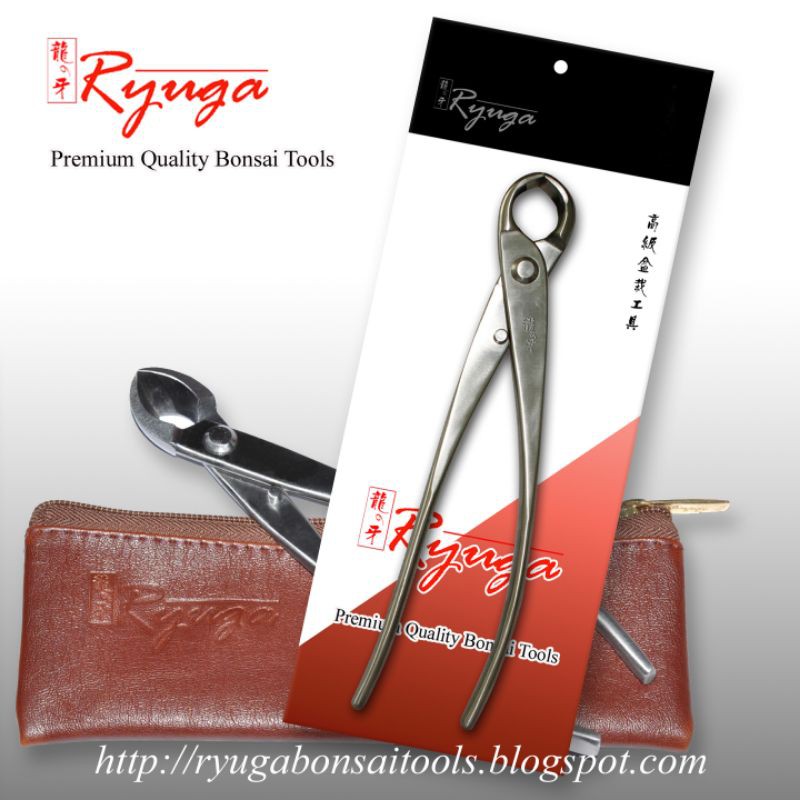 Catok Knop Tanaman Bonsai Small  Stainless Carbon Ryuga Miring Cembung  Original Berkualitas
