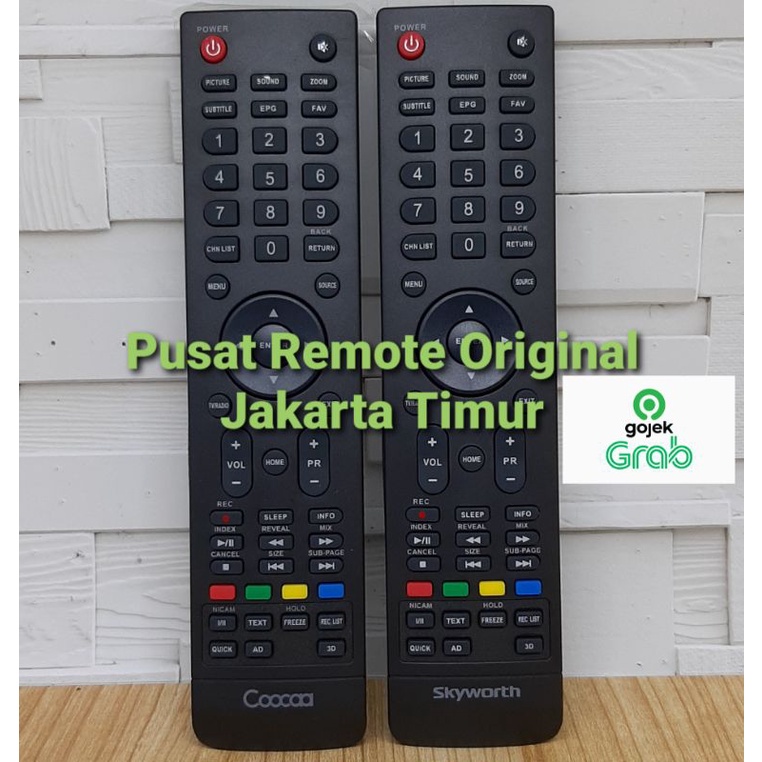 REMOTE REMOT TV COOCAA 3D LED LCD ORIGINAL ASLI