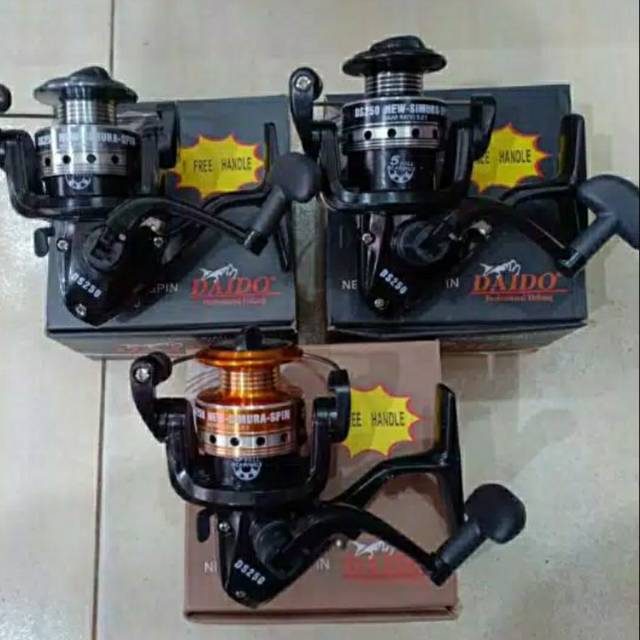 Reel Daido New Simura Spinn DS250 (cocok untuk mancing udang)