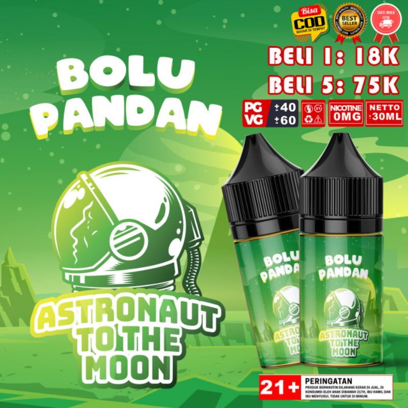 BOLU PANDAN SPESIAL ZERO MINI ISI 30ML