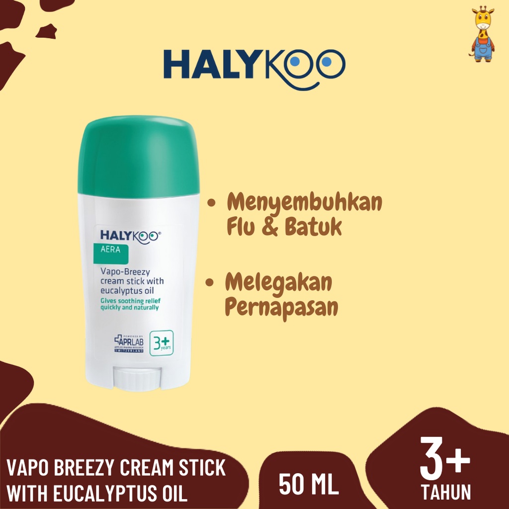 Halykoo Vapo Breezy Cream Stick With Eucalyptus Oil 50ml