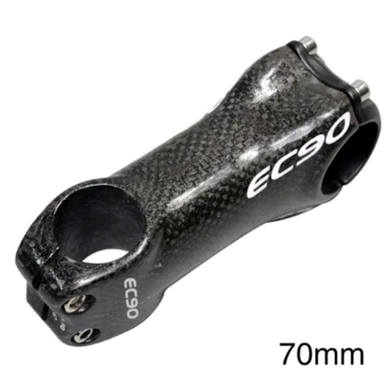 Stem EC90 Carbon 70 MM . ec 90 Panjang 7 Cm Diameter Oversize 31.8 mm