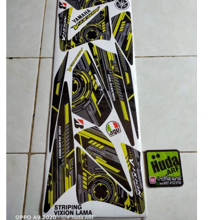 Koleksi Terbaru.. STRIPING VIXION OLD - STRIPING VARIASI VIXION OLD - STRIPING VIXION LAMA - STRIPIN