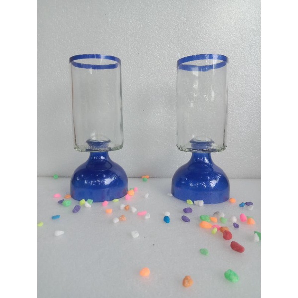 Soliter cupang bentuk tabung / soliter bulat / botol cupang / akuarium mini / aquascape