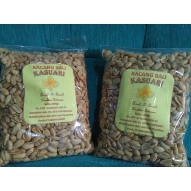 

Kacang Bali Kasuari kemasan refill 500 gram