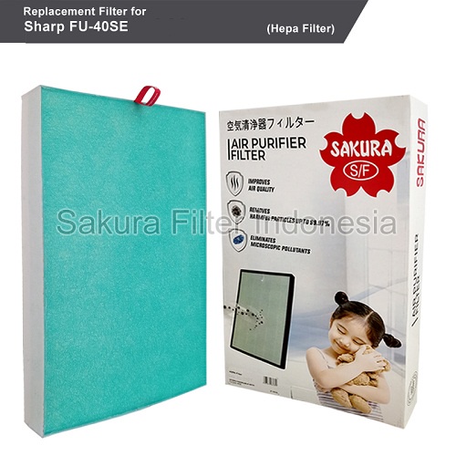 Filter HEPA Sharp Air Purifier FU-40 SE Sakura APV-94010