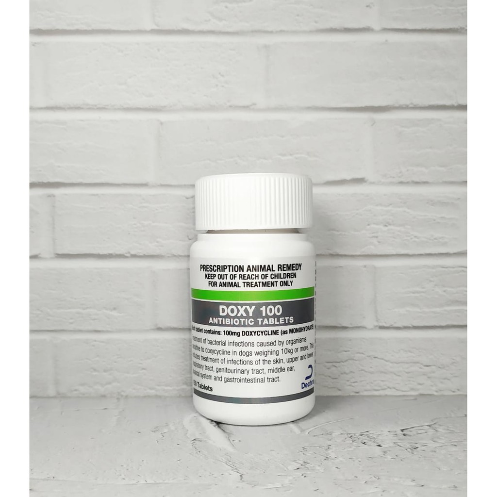 Doxycycline 100 Mg Tablets Isi 150 Tablet Shopee Indonesia