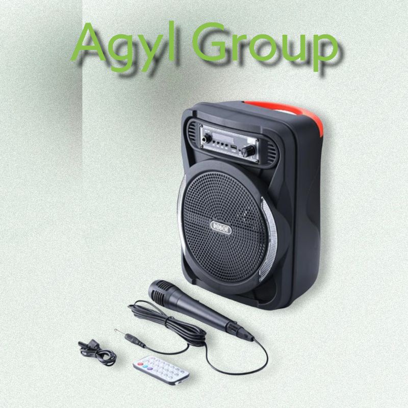 Speaker Karaoke Bluetooth Robot RB450 with Microphone